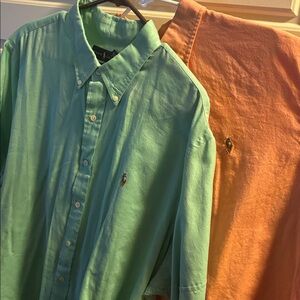2 Ralph Lauren Button S/S Button Downs